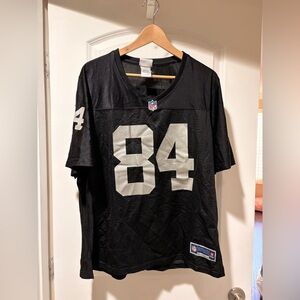 NFL Nike Size XL youth On Field 84 Antonio Brown Raiders Football Jersey Black